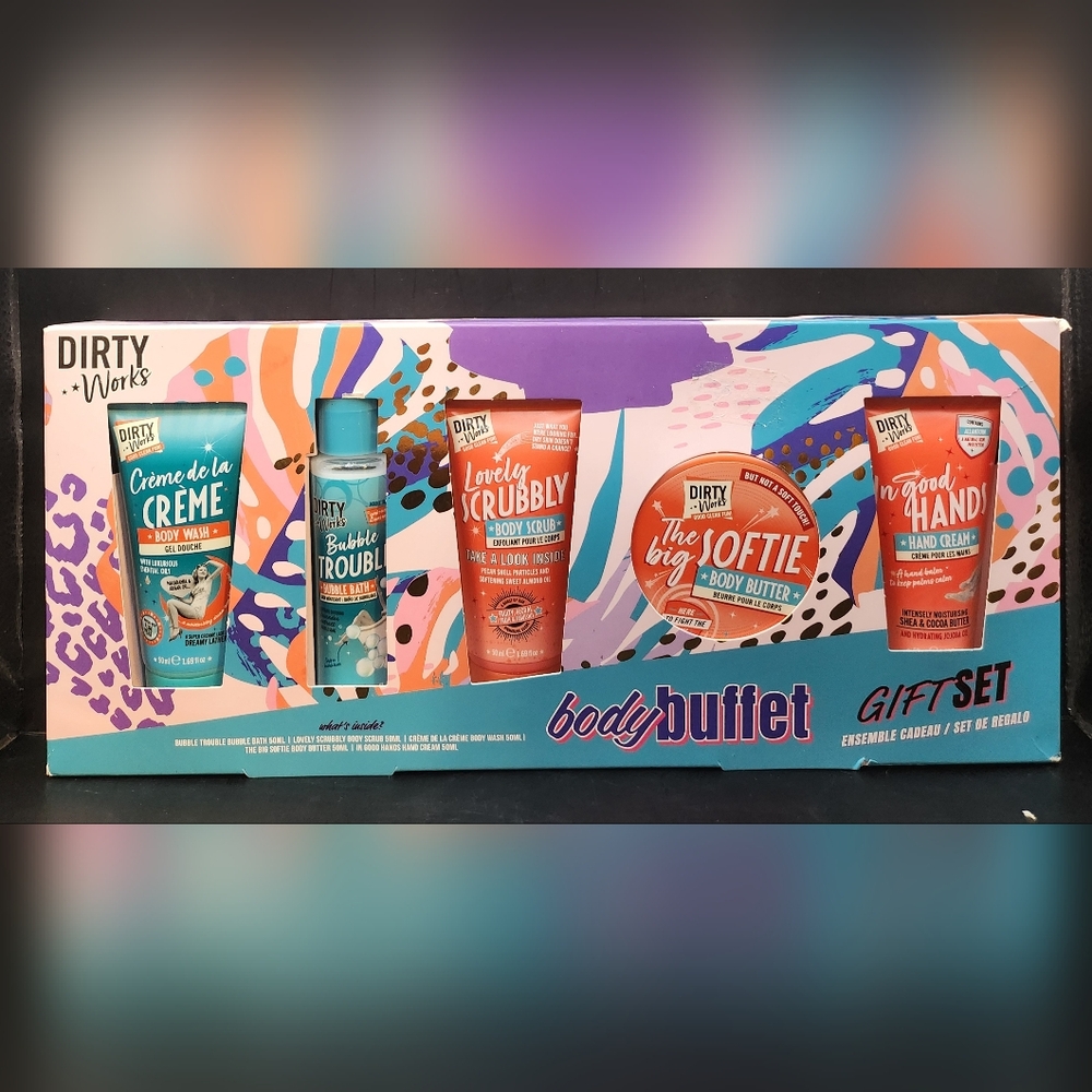 Dirty Works Body Buffet 5 Piece Gift Set